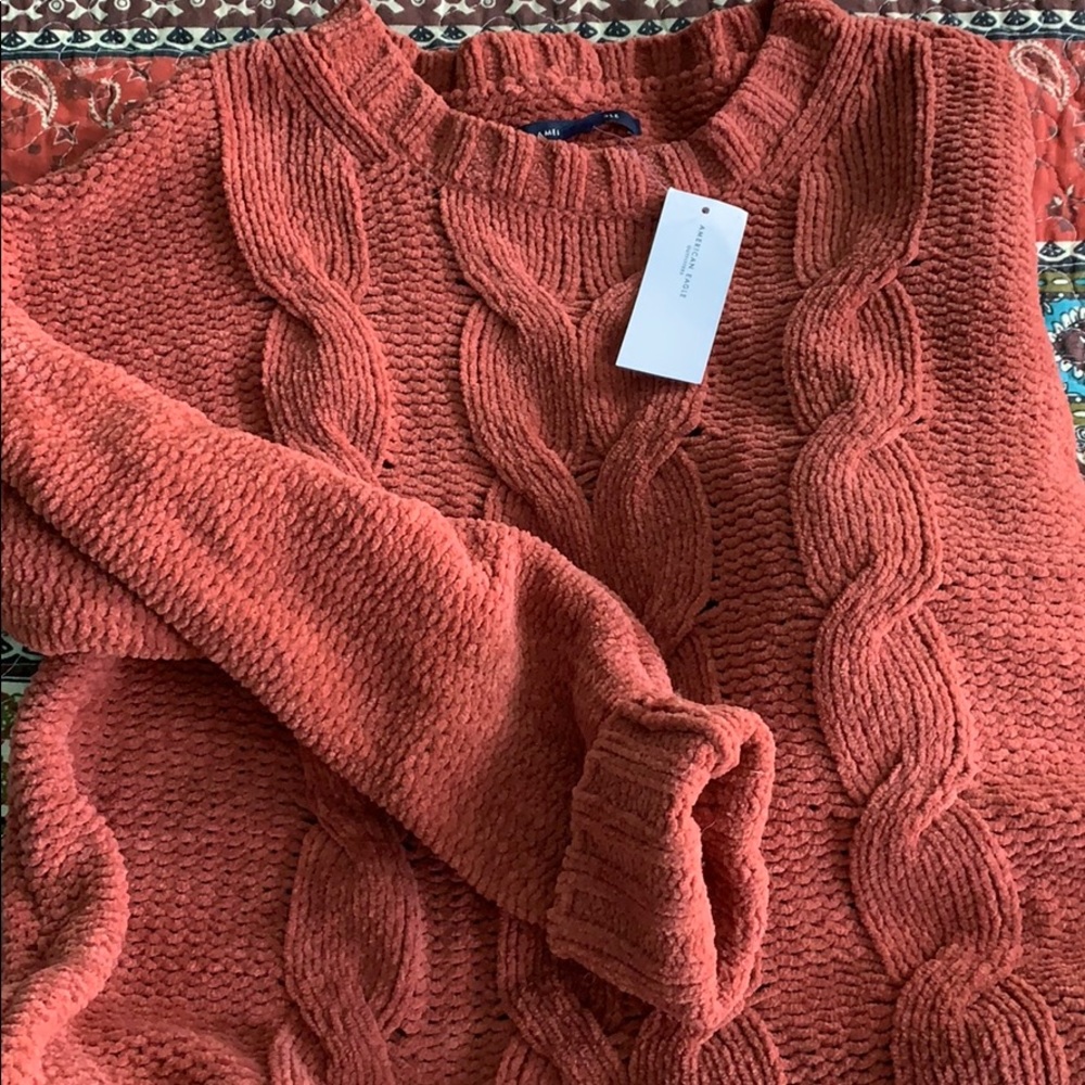 American Eagle Chenille Sweater XS